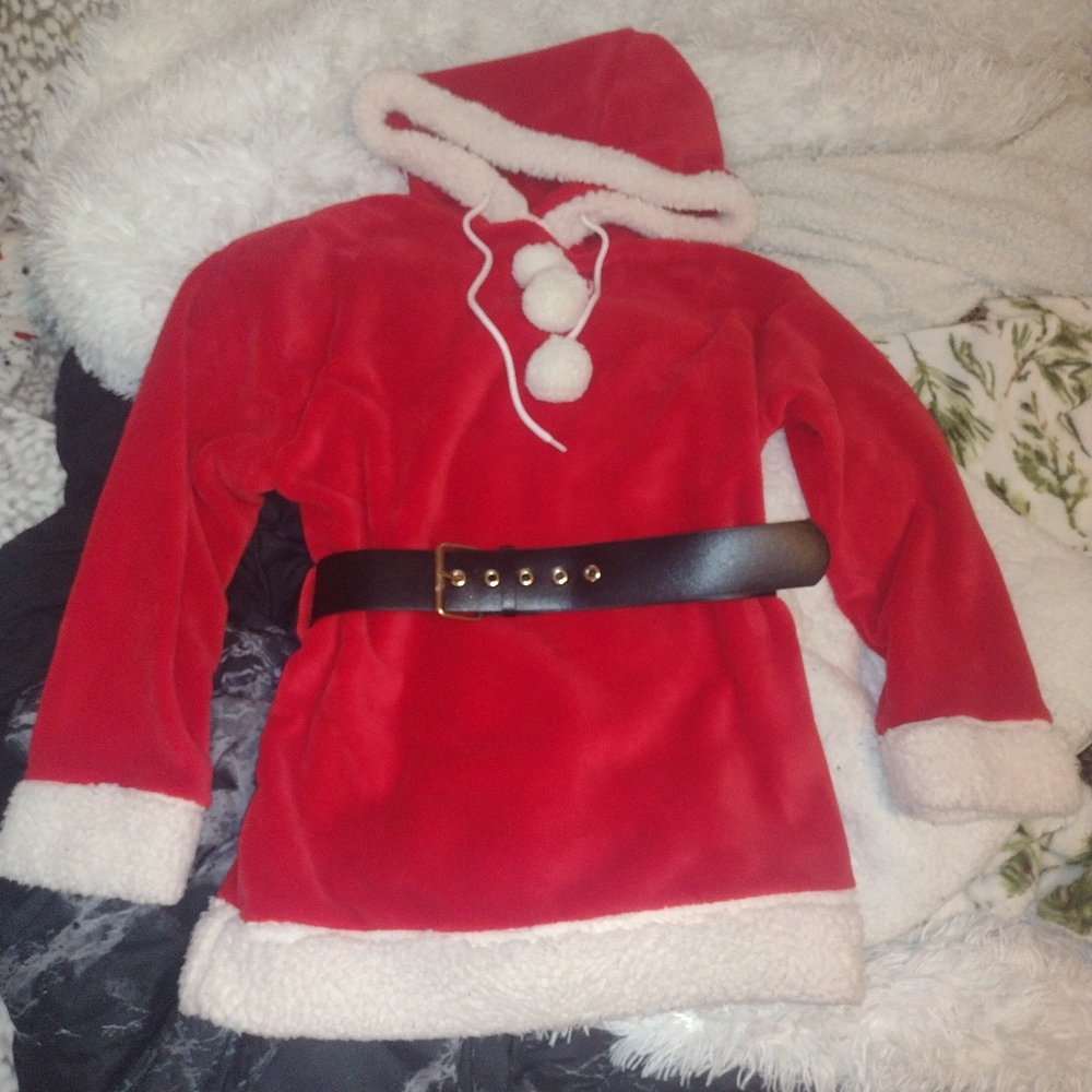 Belted Santa Hoodie